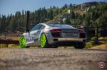 Audi R8 V10 on Vossen Wheels (VPS-305T) 2017 года